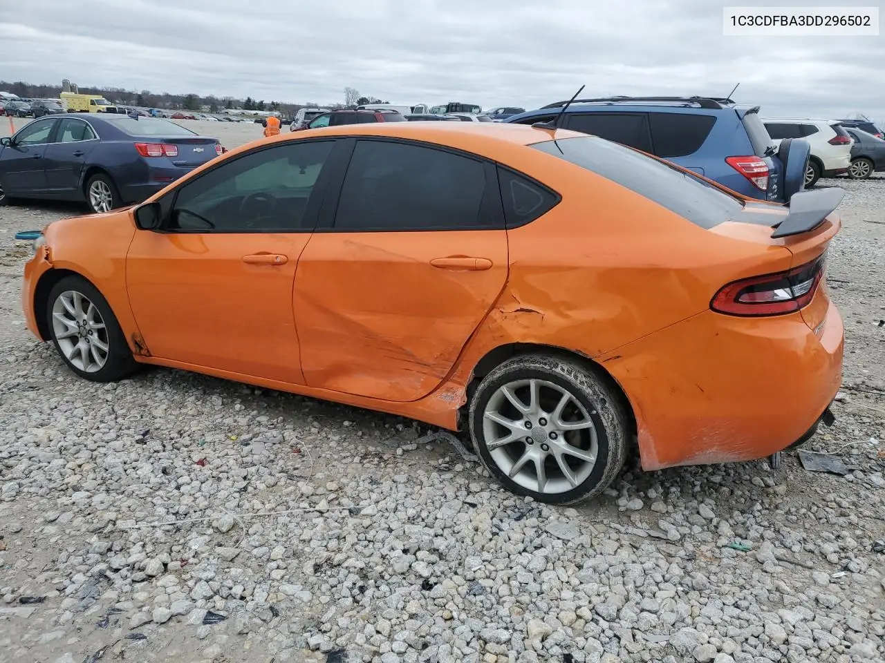 2013 Dodge Dart Sxt VIN: 1C3CDFBA3DD296502 Lot: 50944905