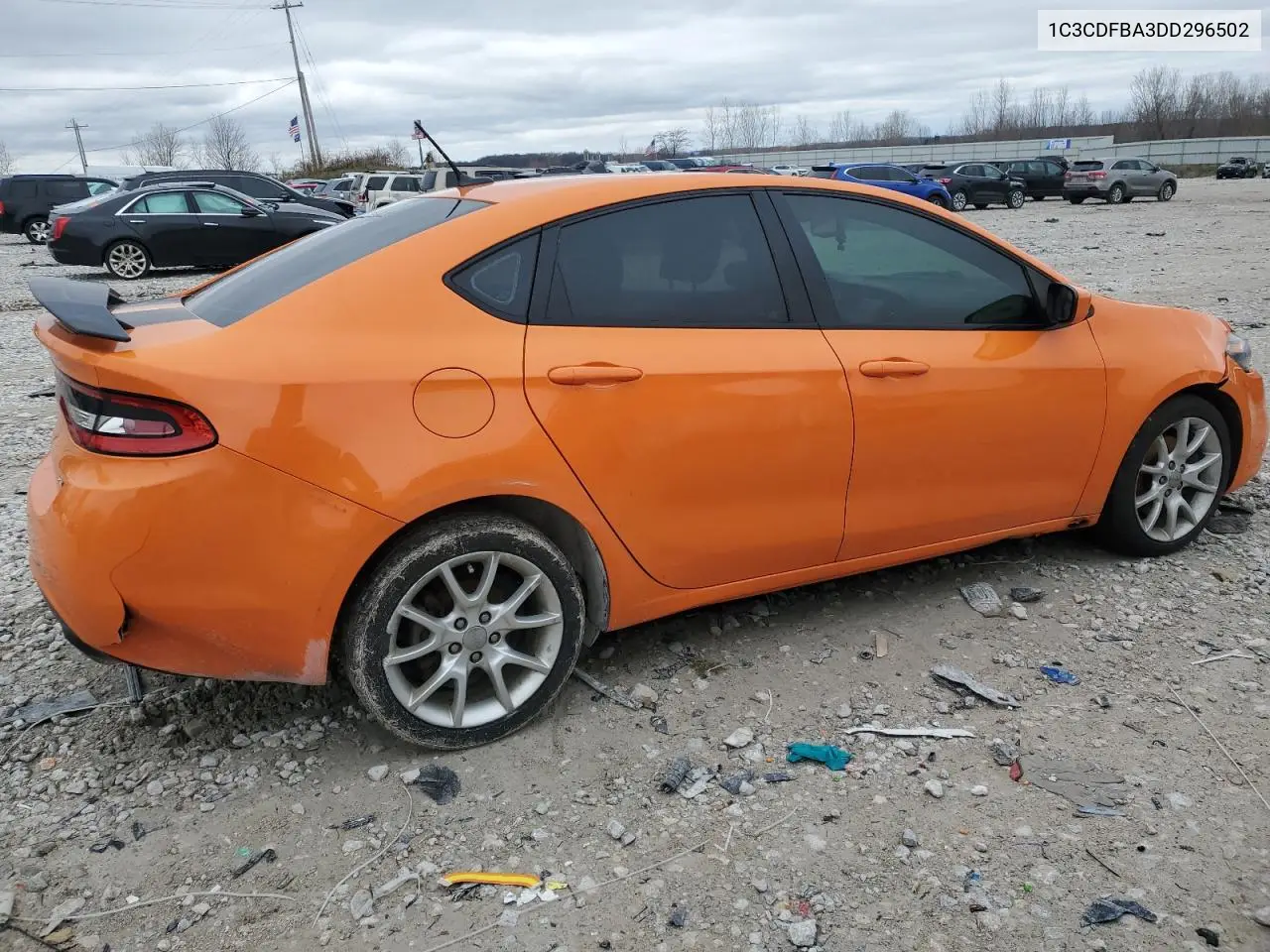 2013 Dodge Dart Sxt VIN: 1C3CDFBA3DD296502 Lot: 50944905