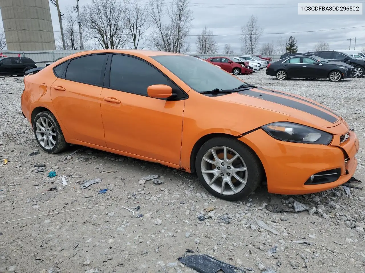 2013 Dodge Dart Sxt VIN: 1C3CDFBA3DD296502 Lot: 50944905