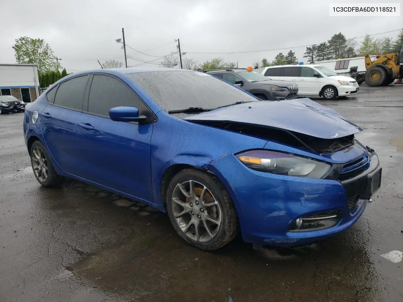 2013 Dodge Dart Sxt VIN: 1C3CDFBA6DD118521 Lot: 55507115