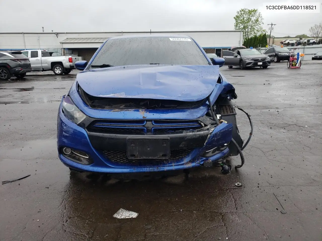 2013 Dodge Dart Sxt VIN: 1C3CDFBA6DD118521 Lot: 55507115