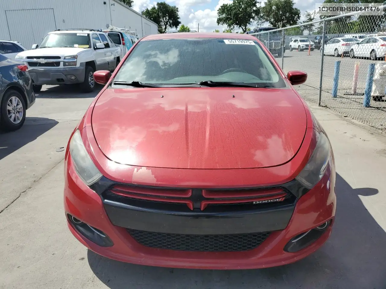 2013 Dodge Dart Sxt VIN: 1C3CDFBH5DD641476 Lot: 55719975