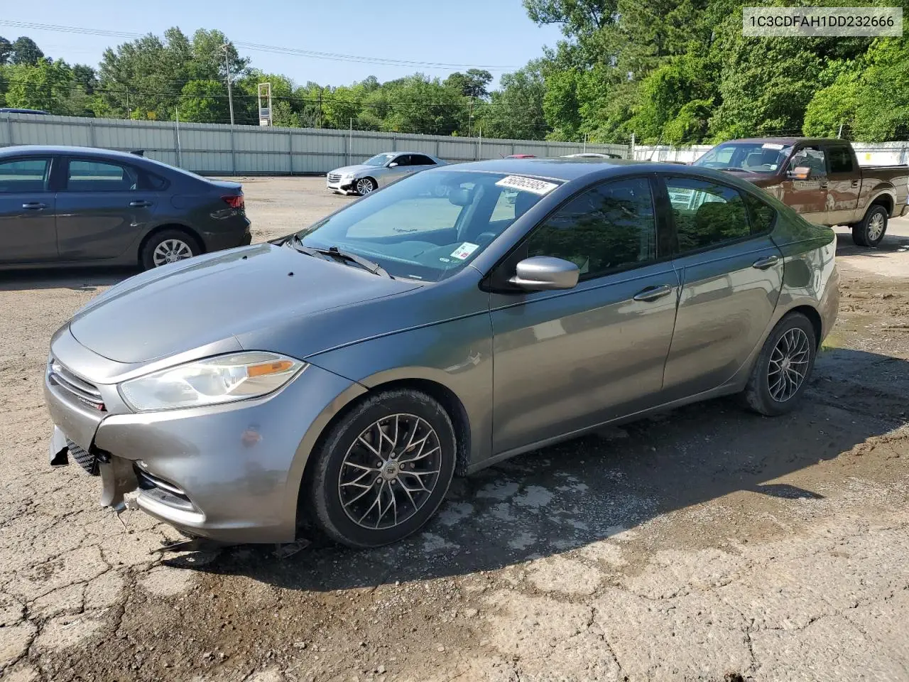 2013 Dodge Dart Se VIN: 1C3CDFAH1DD232666 Lot: 56065985