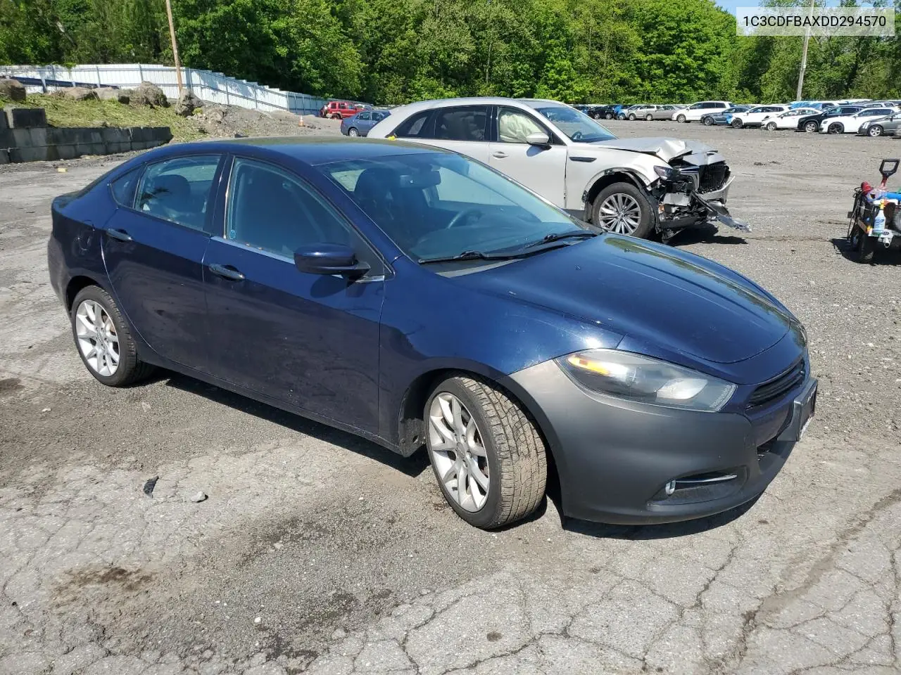 2013 Dodge Dart Sxt VIN: 1C3CDFBAXDD294570 Lot: 56480935