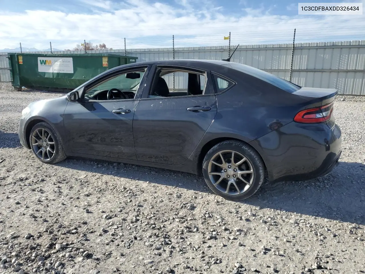 2013 Dodge Dart Sxt VIN: 1C3CDFBAXDD326434 Lot: 56487155