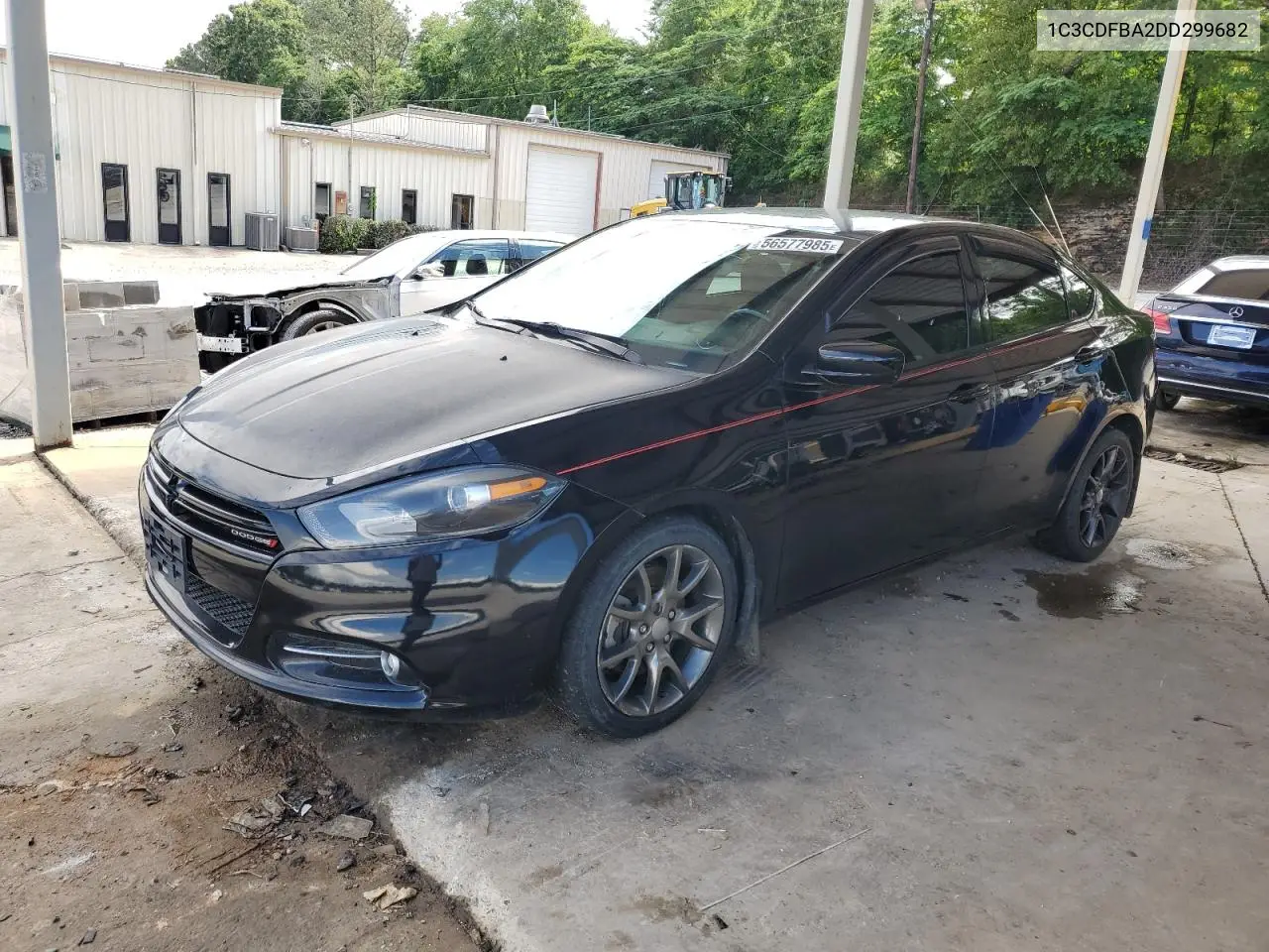 2013 Dodge Dart Sxt VIN: 1C3CDFBA2DD299682 Lot: 56577985