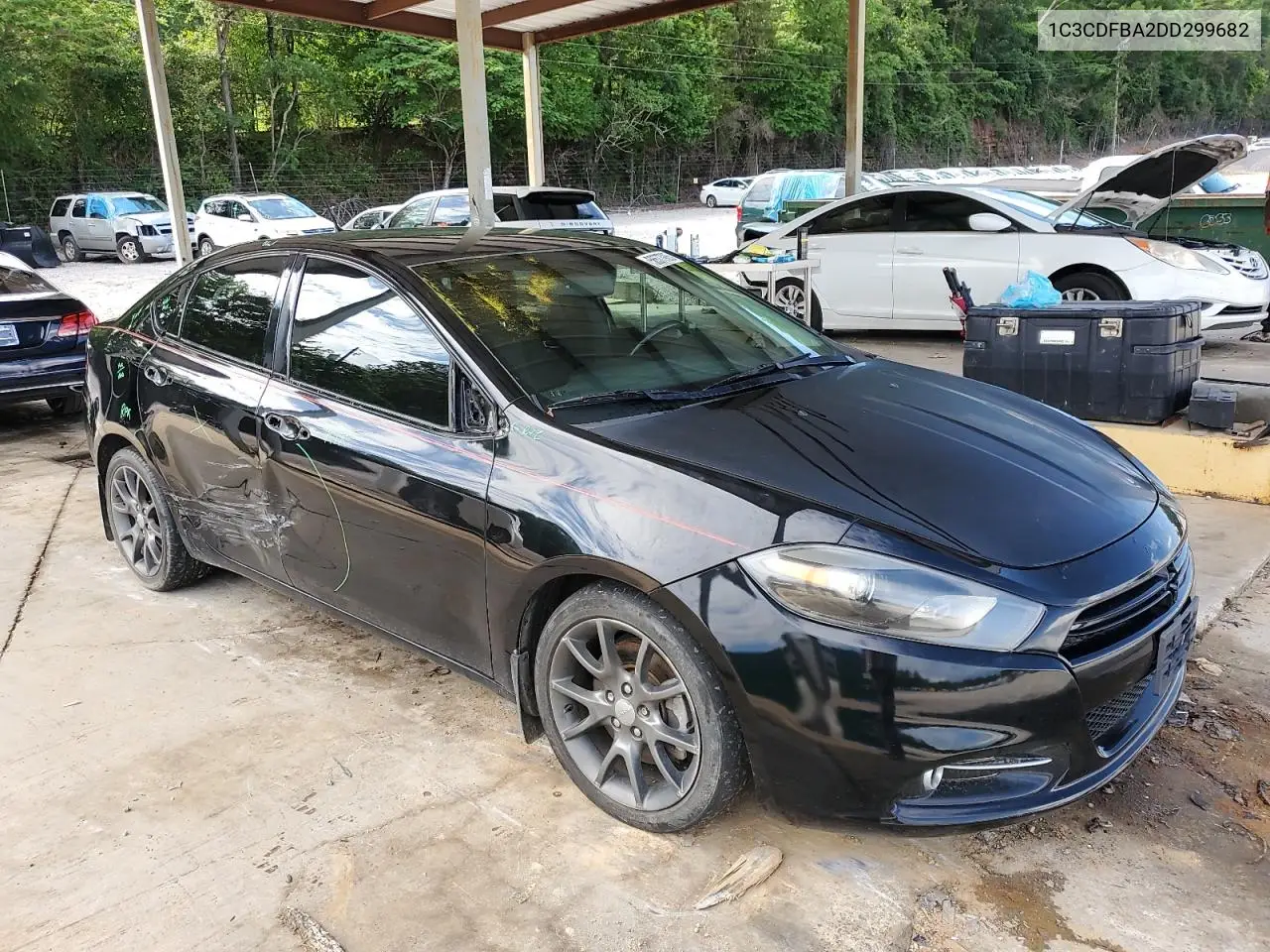 2013 Dodge Dart Sxt VIN: 1C3CDFBA2DD299682 Lot: 56577985