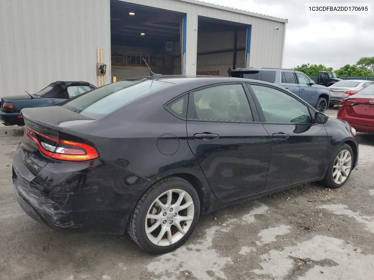 2013 Dodge Dart Sxt VIN: 1C3CDFBA2DD170695 Lot: 56669855