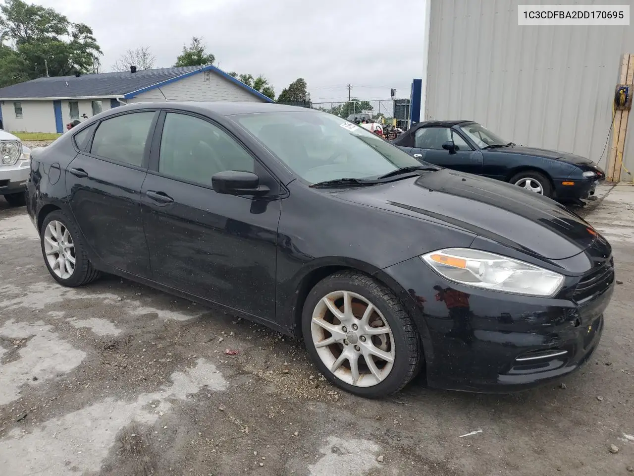 2013 Dodge Dart Sxt VIN: 1C3CDFBA2DD170695 Lot: 56669855