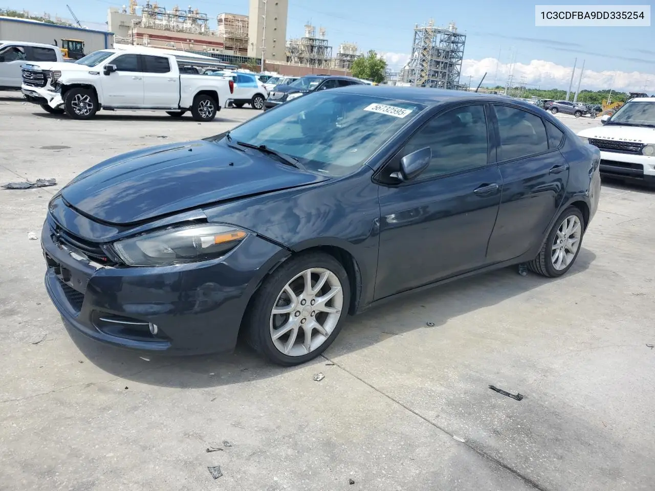 2013 Dodge Dart Sxt VIN: 1C3CDFBA9DD335254 Lot: 56732595