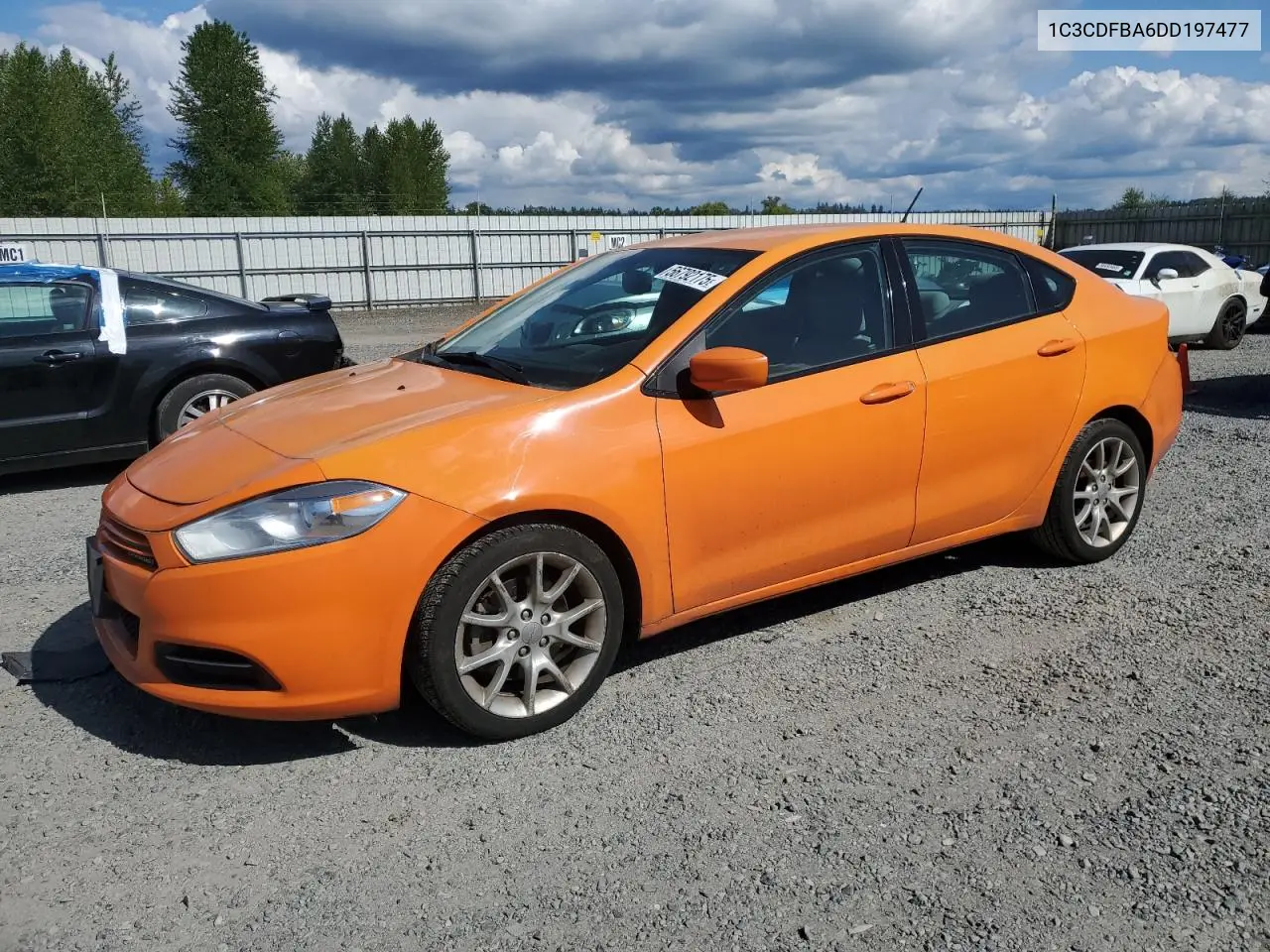2013 Dodge Dart Sxt VIN: 1C3CDFBA6DD197477 Lot: 56792175