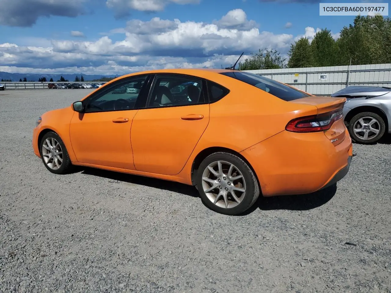 2013 Dodge Dart Sxt VIN: 1C3CDFBA6DD197477 Lot: 56792175