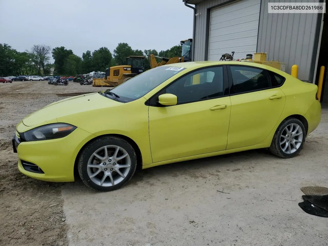 2013 Dodge Dart Sxt VIN: 1C3CDFBA8DD261986 Lot: 59276535