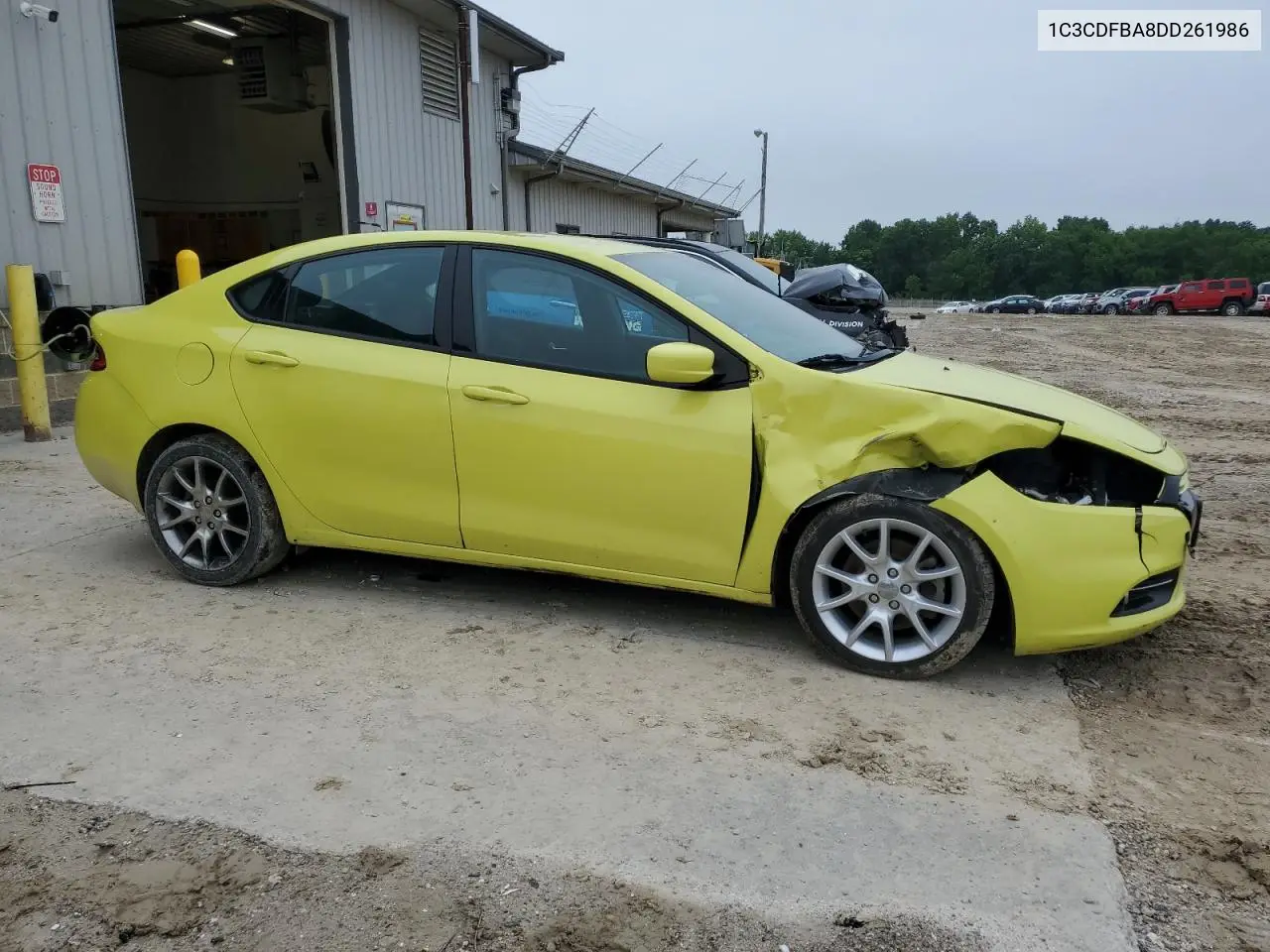 2013 Dodge Dart Sxt VIN: 1C3CDFBA8DD261986 Lot: 59276535
