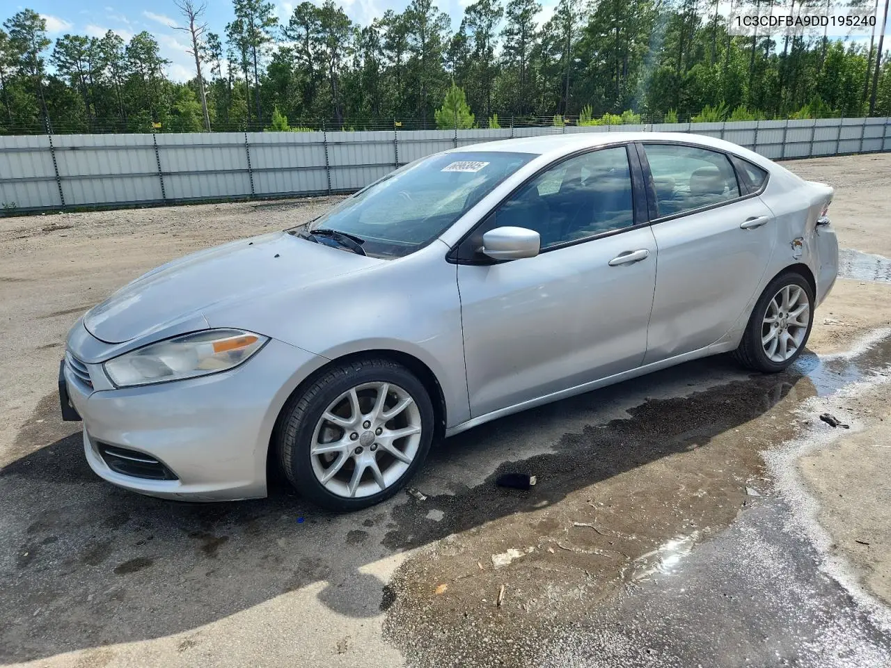 2013 Dodge Dart Sxt VIN: 1C3CDFBA9DD195240 Lot: 60963845