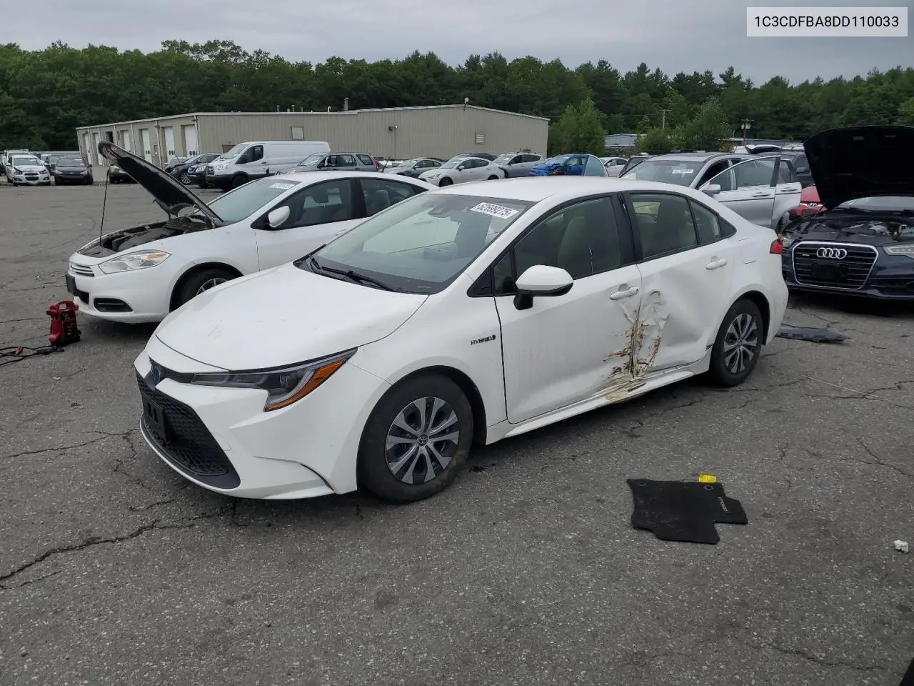2013 Dodge Dart Sxt VIN: 1C3CDFBA8DD110033 Lot: 61241135