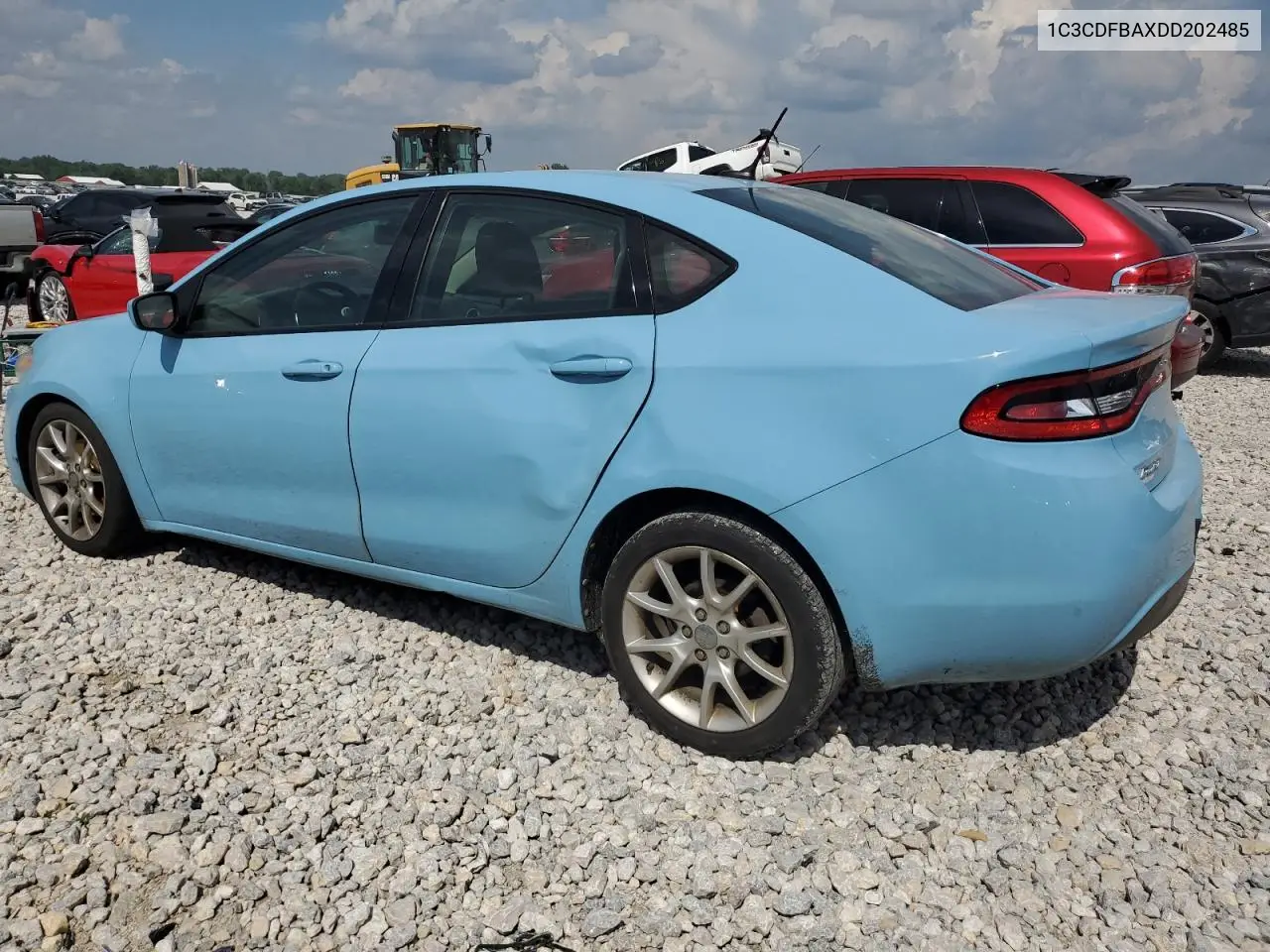 2013 Dodge Dart Sxt VIN: 1C3CDFBAXDD202485 Lot: 61569945