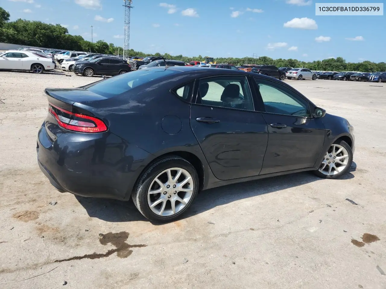 2013 Dodge Dart Sxt VIN: 1C3CDFBA1DD336799 Lot: 61839145