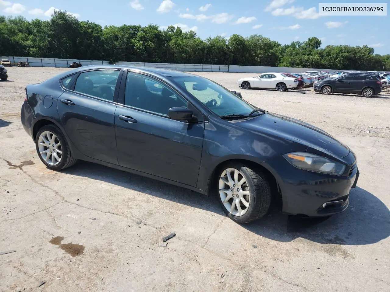 2013 Dodge Dart Sxt VIN: 1C3CDFBA1DD336799 Lot: 61839145