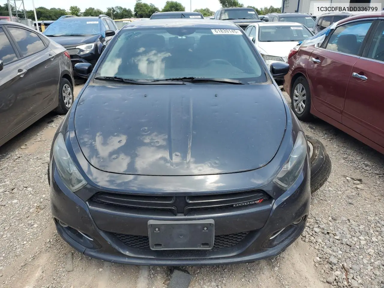 2013 Dodge Dart Sxt VIN: 1C3CDFBA1DD336799 Lot: 61839145