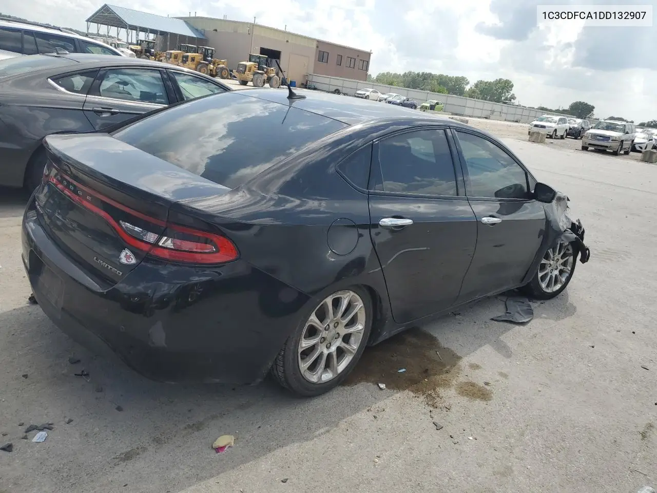 2013 Dodge Dart Limited VIN: 1C3CDFCA1DD132907 Lot: 61941425