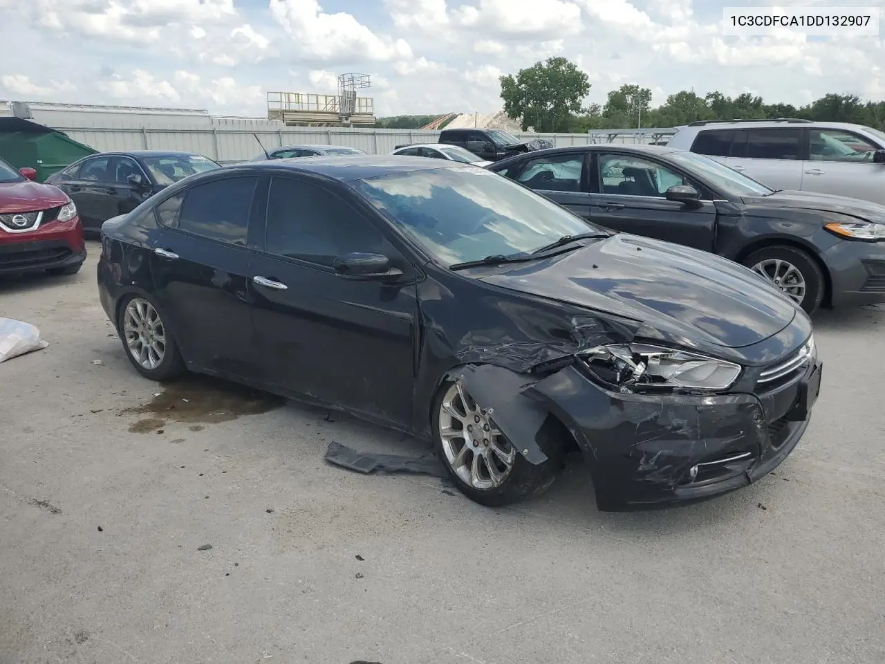 2013 Dodge Dart Limited VIN: 1C3CDFCA1DD132907 Lot: 61941425
