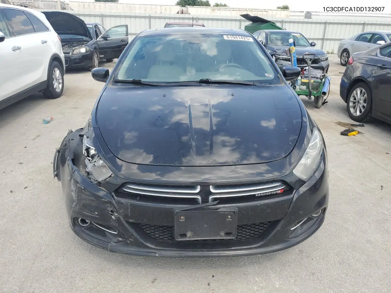 2013 Dodge Dart Limited VIN: 1C3CDFCA1DD132907 Lot: 61941425