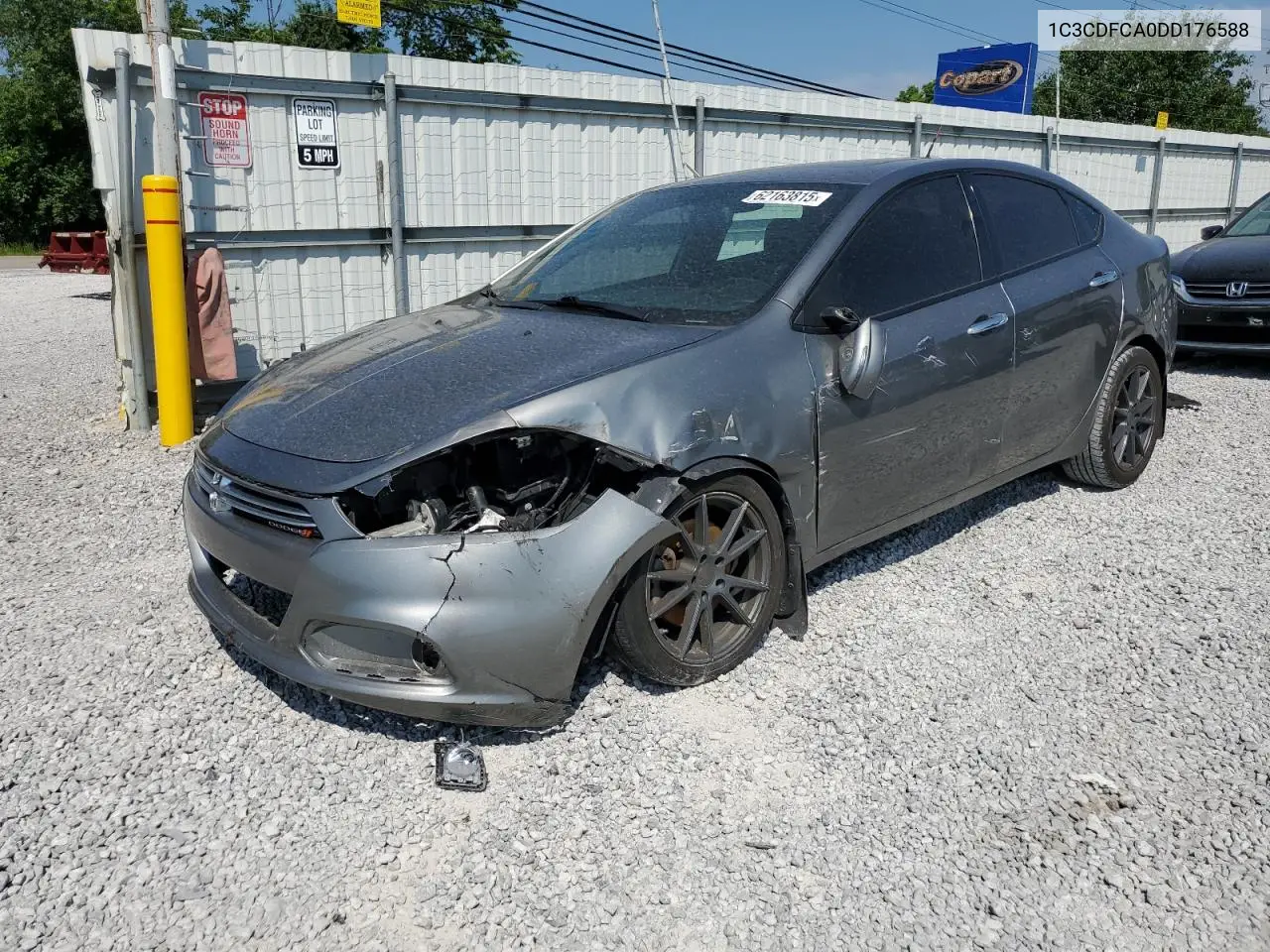 2013 Dodge Dart Limited VIN: 1C3CDFCA0DD176588 Lot: 62163815