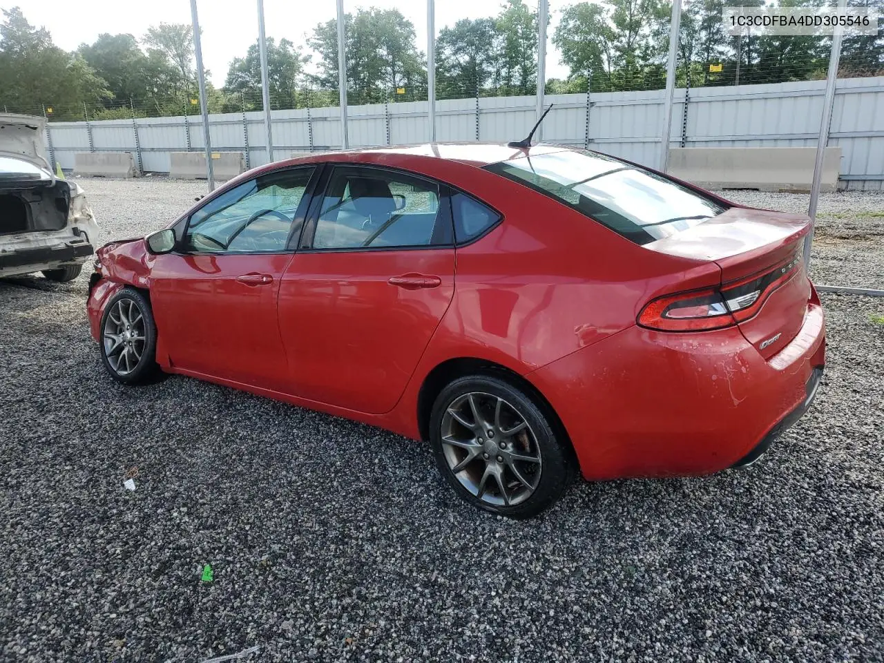 2013 Dodge Dart Sxt VIN: 1C3CDFBA4DD305546 Lot: 62316235