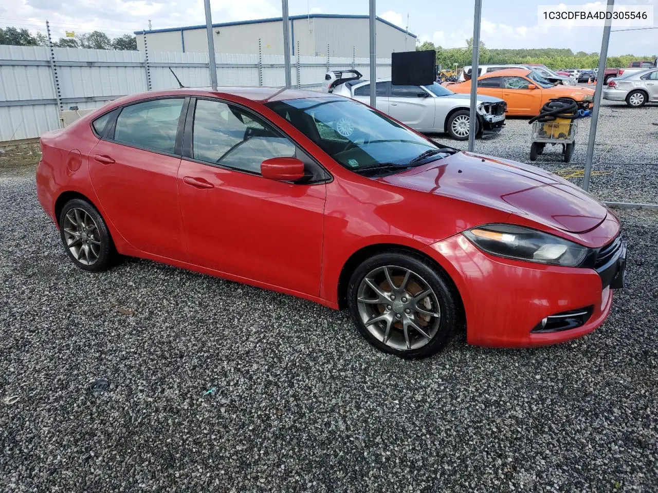2013 Dodge Dart Sxt VIN: 1C3CDFBA4DD305546 Lot: 62316235