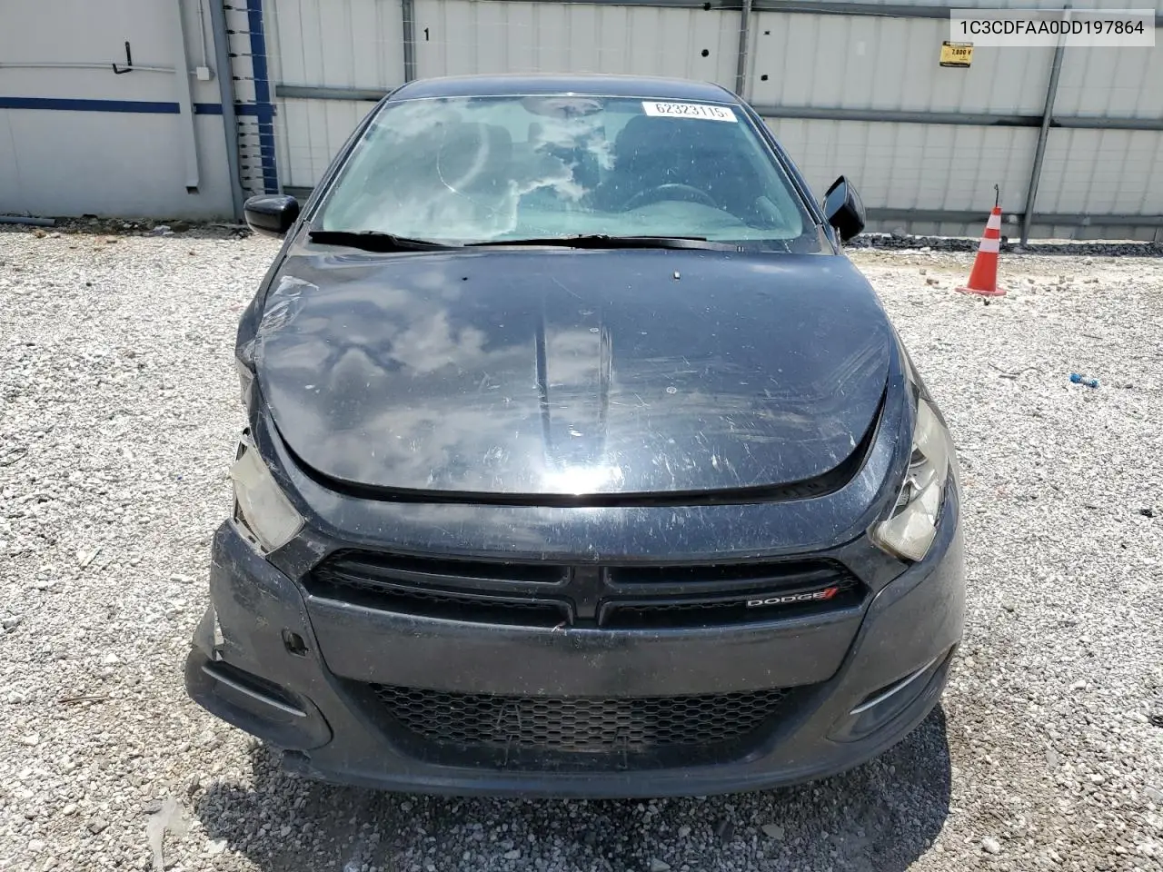 2013 Dodge Dart Se VIN: 1C3CDFAA0DD197864 Lot: 62323115