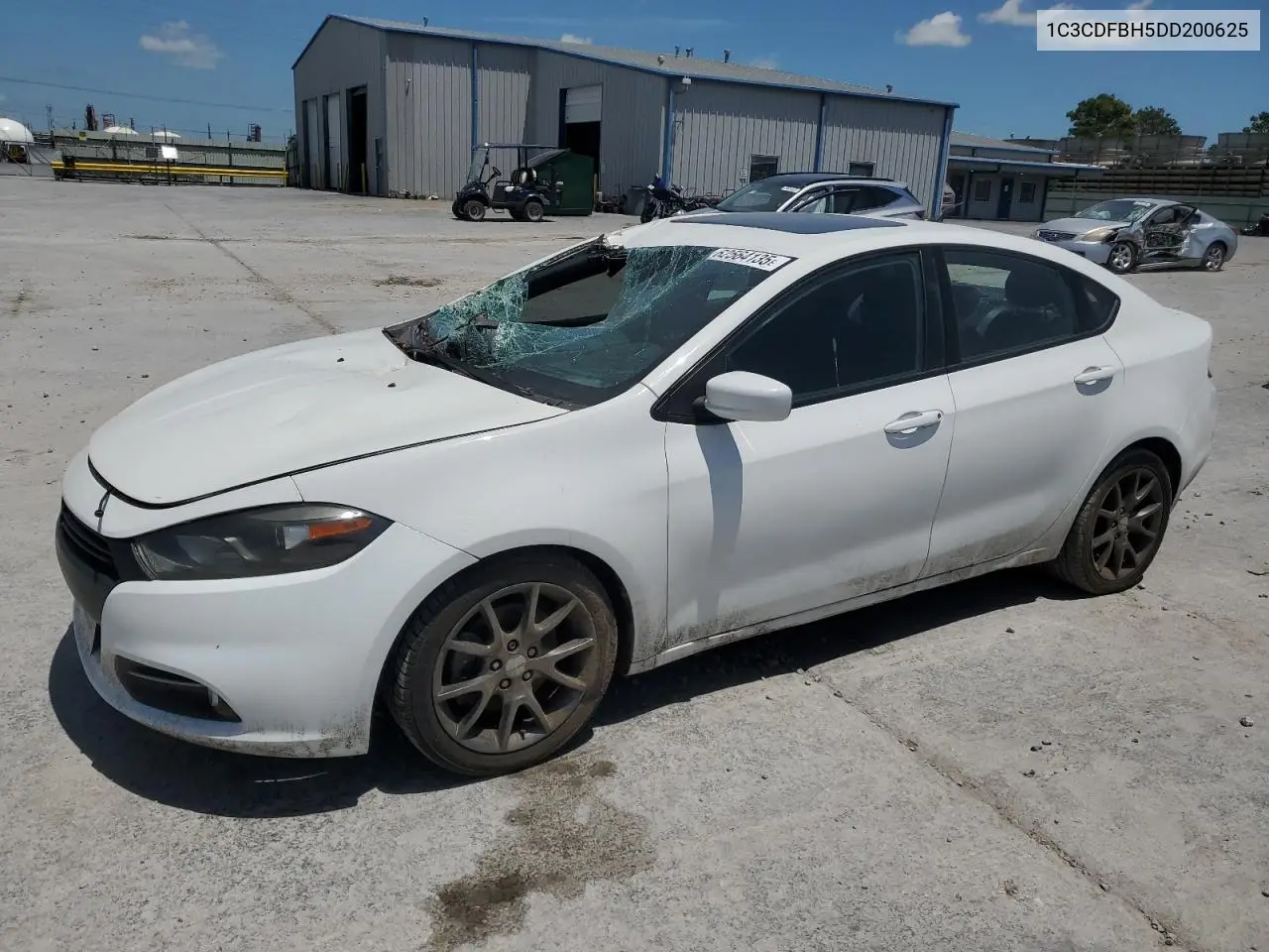 2013 Dodge Dart Sxt VIN: 1C3CDFBH5DD200625 Lot: 62564135