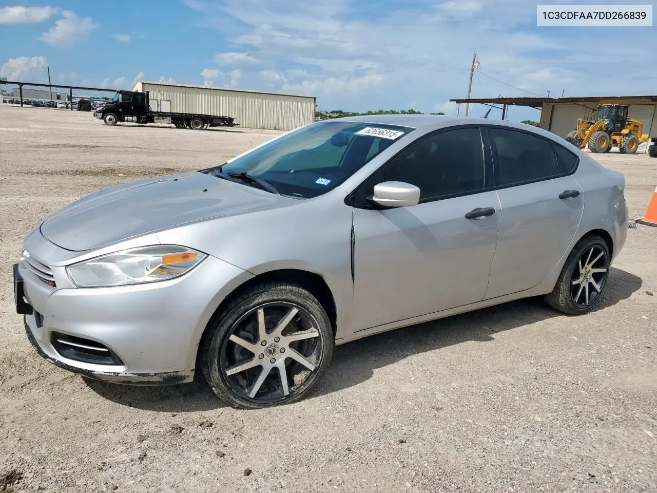 2013 Dodge Dart Se VIN: 1C3CDFAA7DD266839 Lot: 62656315