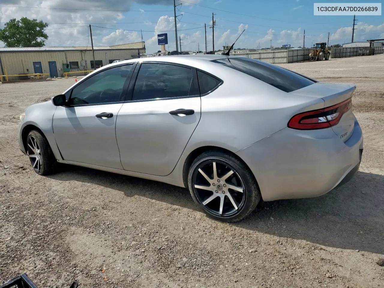 2013 Dodge Dart Se VIN: 1C3CDFAA7DD266839 Lot: 62656315