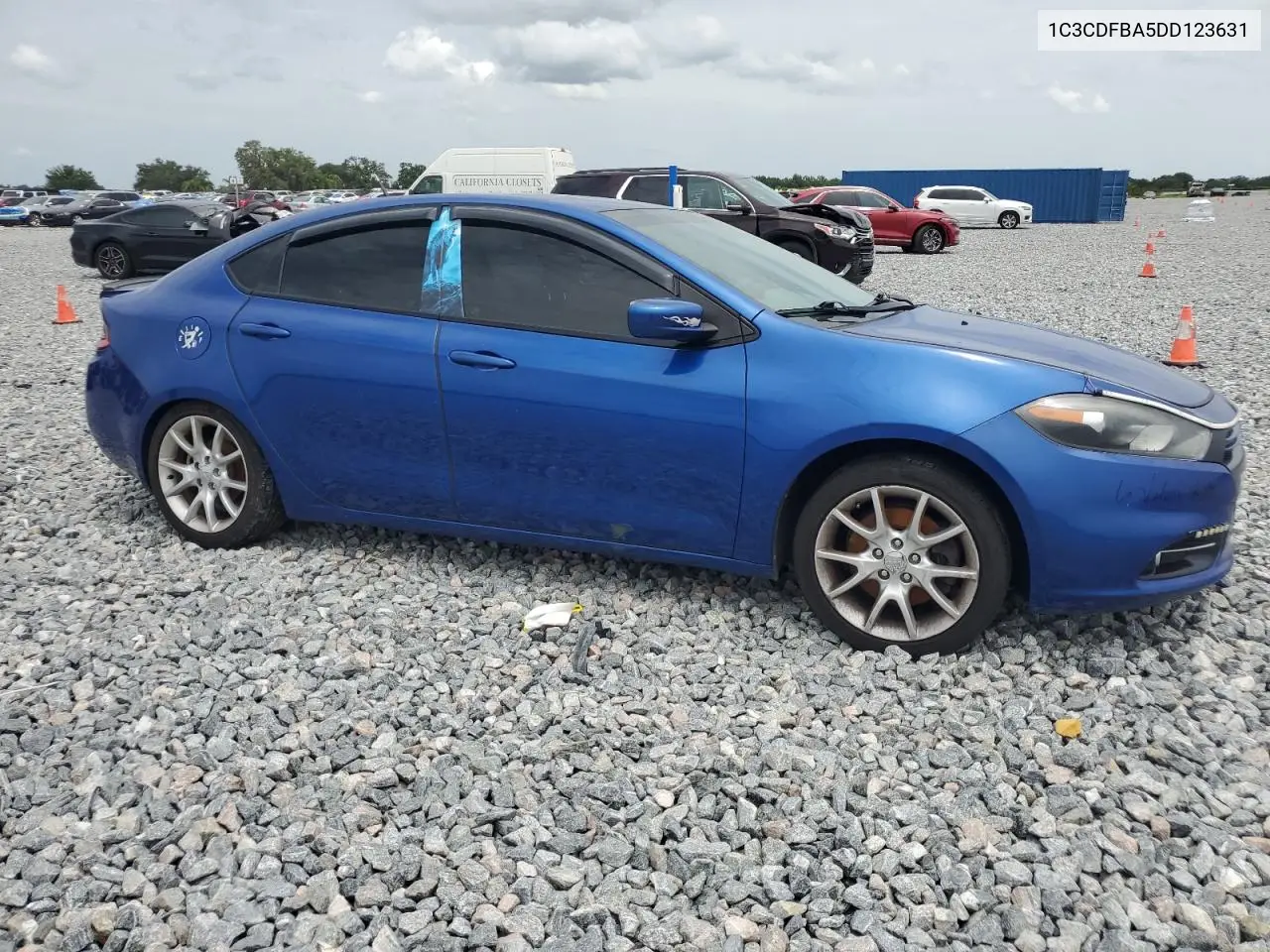 2013 Dodge Dart Sxt VIN: 1C3CDFBA5DD123631 Lot: 63057905