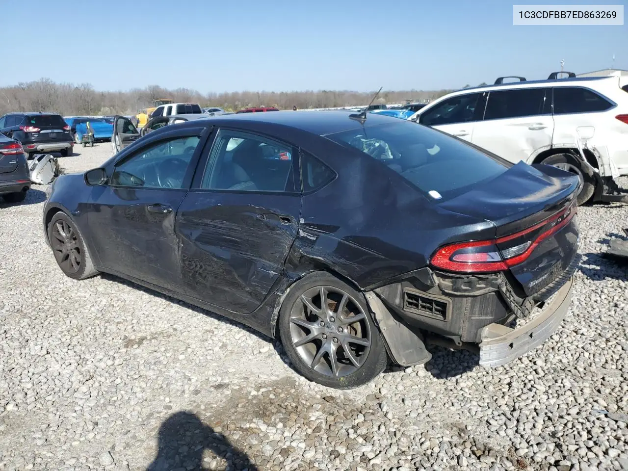 2014 Dodge Dart Sxt VIN: 1C3CDFBB7ED863269 Lot: 48926315