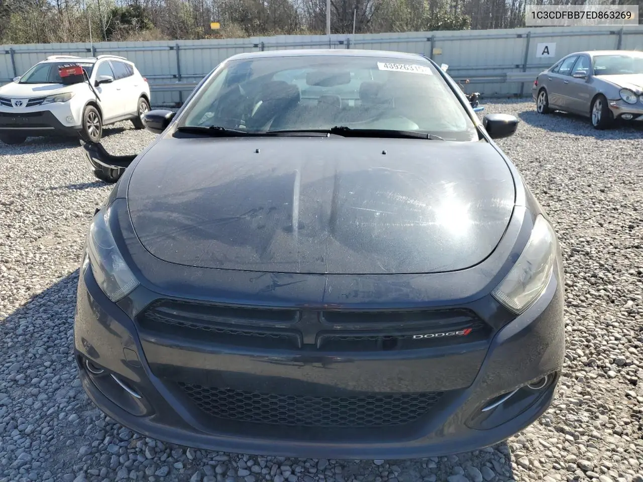 2014 Dodge Dart Sxt VIN: 1C3CDFBB7ED863269 Lot: 48926315