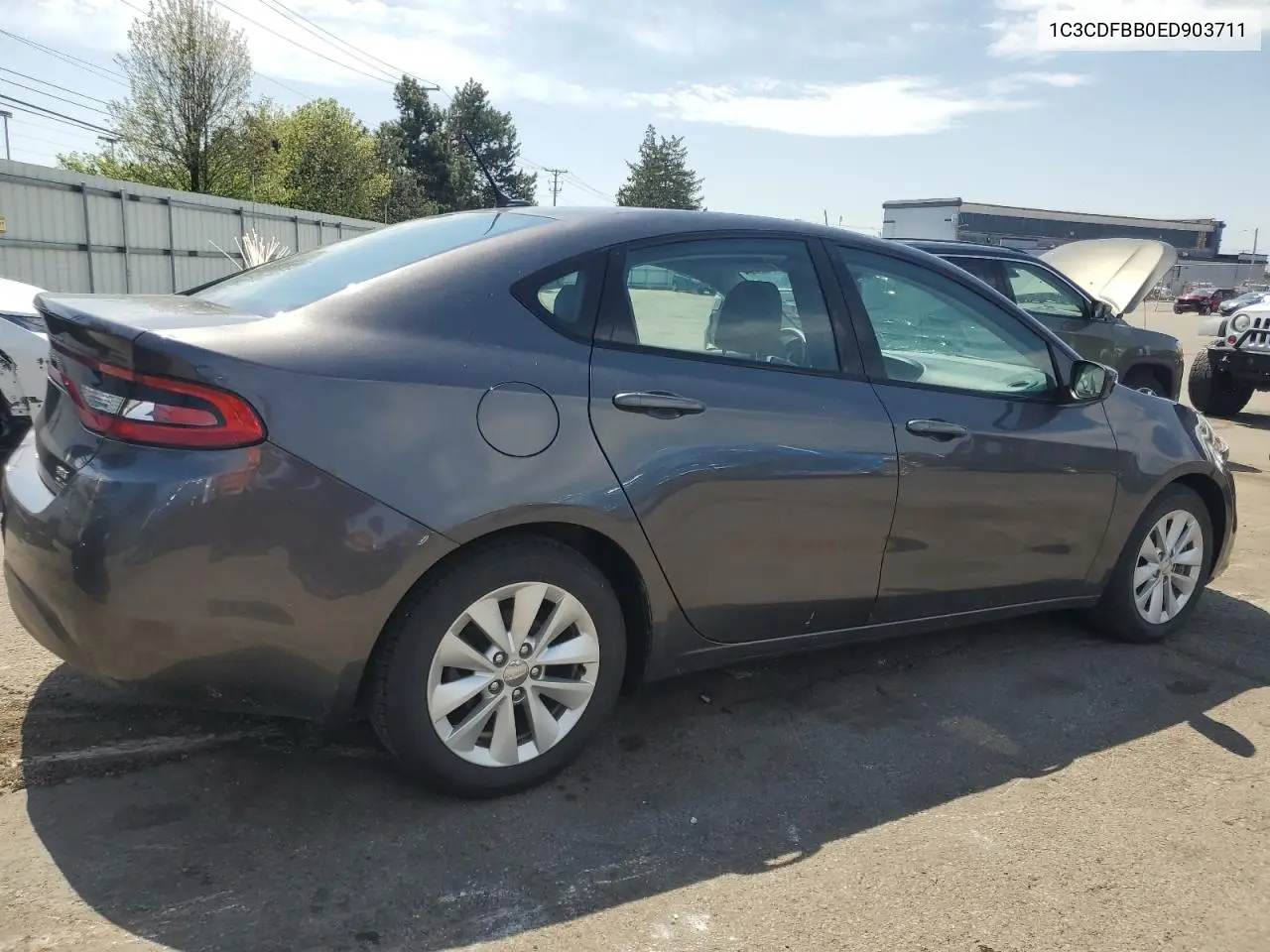 2014 Dodge Dart Sxt VIN: 1C3CDFBB0ED903711 Lot: 53362235