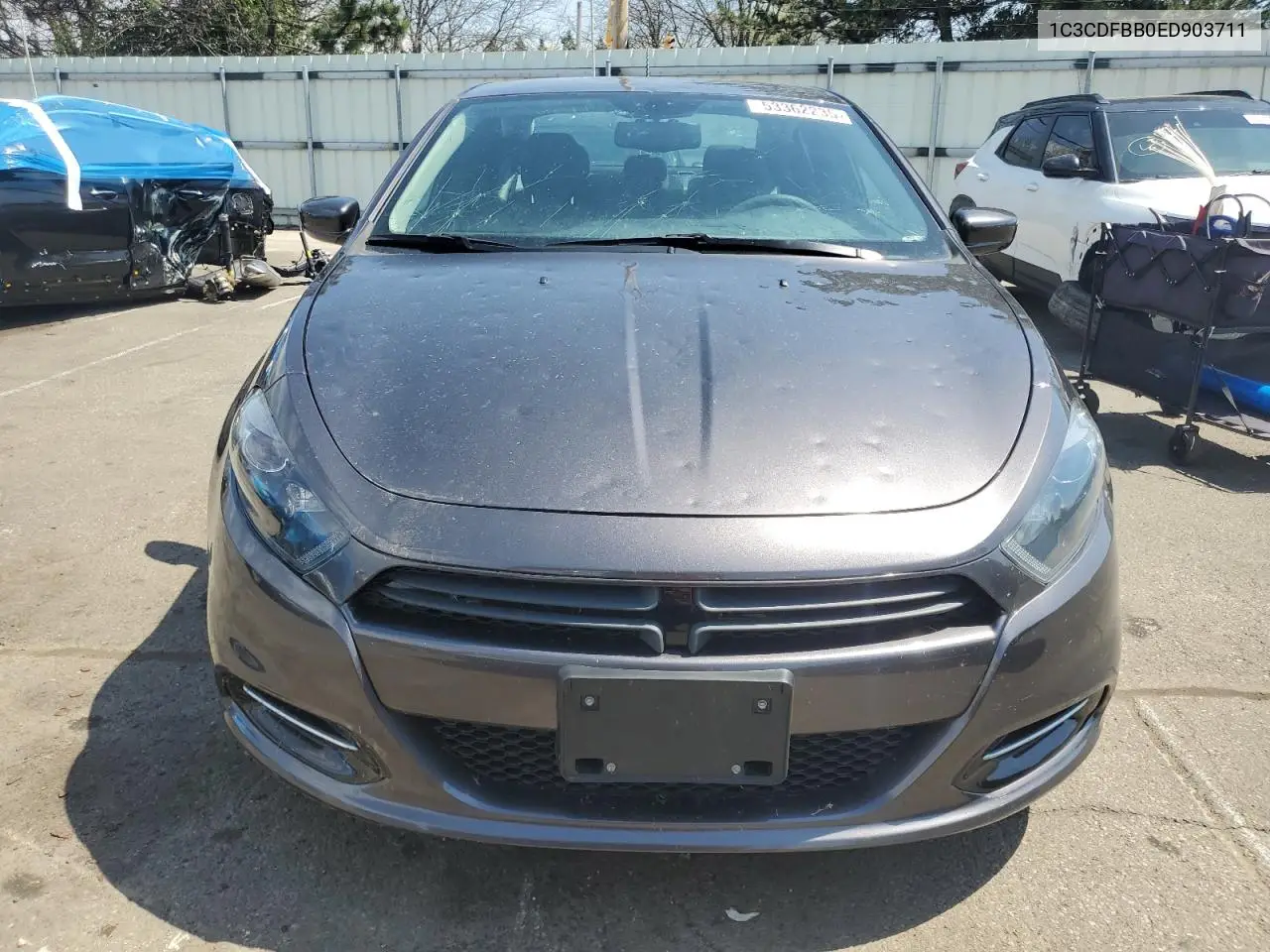 2014 Dodge Dart Sxt VIN: 1C3CDFBB0ED903711 Lot: 53362235