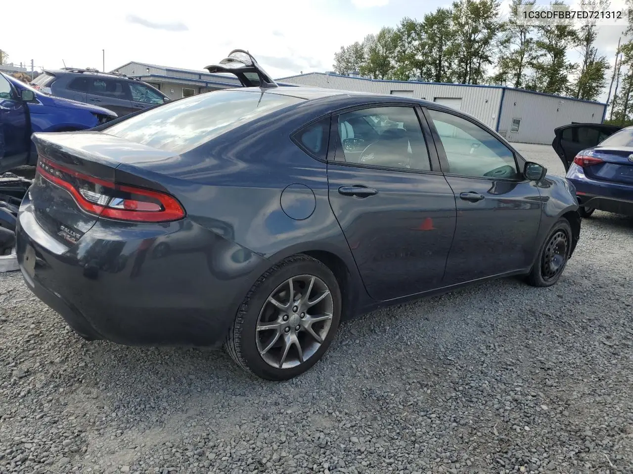 2014 Dodge Dart Sxt VIN: 1C3CDFBB7ED721312 Lot: 56559775