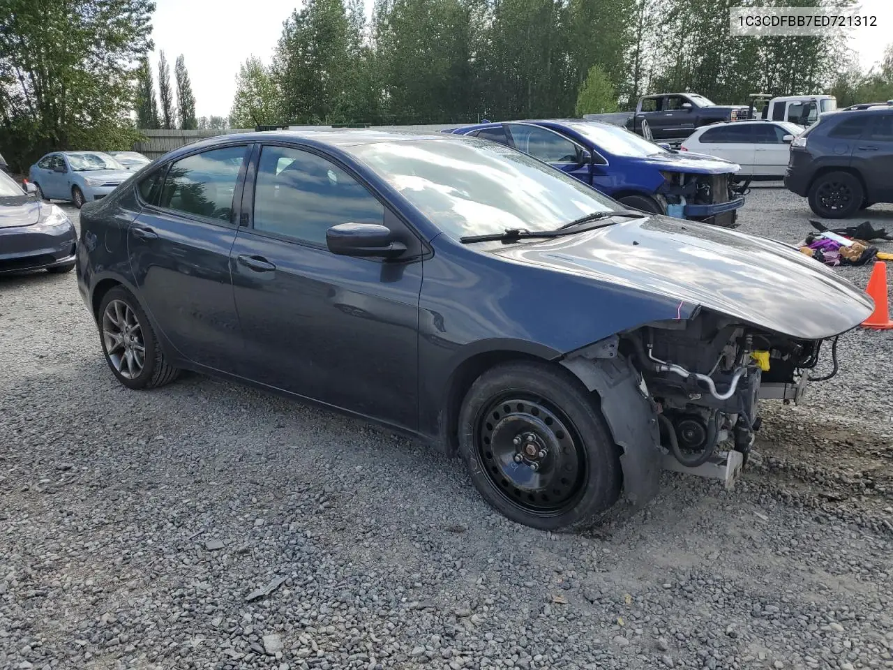 2014 Dodge Dart Sxt VIN: 1C3CDFBB7ED721312 Lot: 56559775