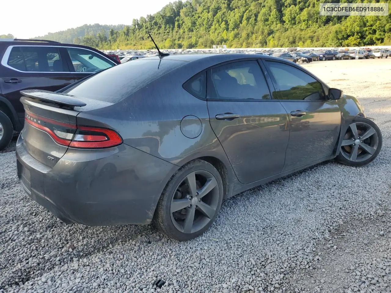 2014 Dodge Dart Gt VIN: 1C3CDFEB6ED918886 Lot: 61925855