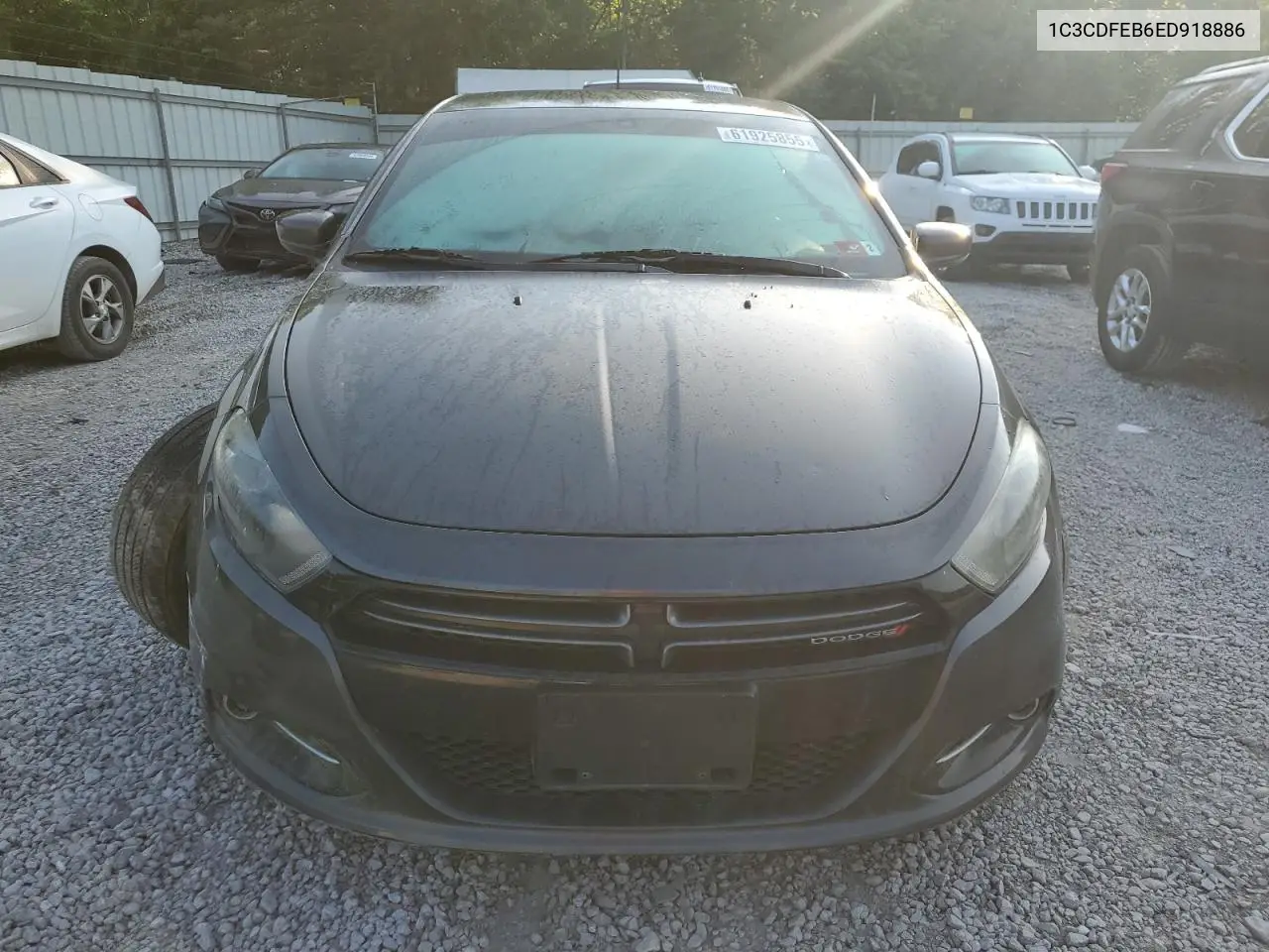 2014 Dodge Dart Gt VIN: 1C3CDFEB6ED918886 Lot: 61925855