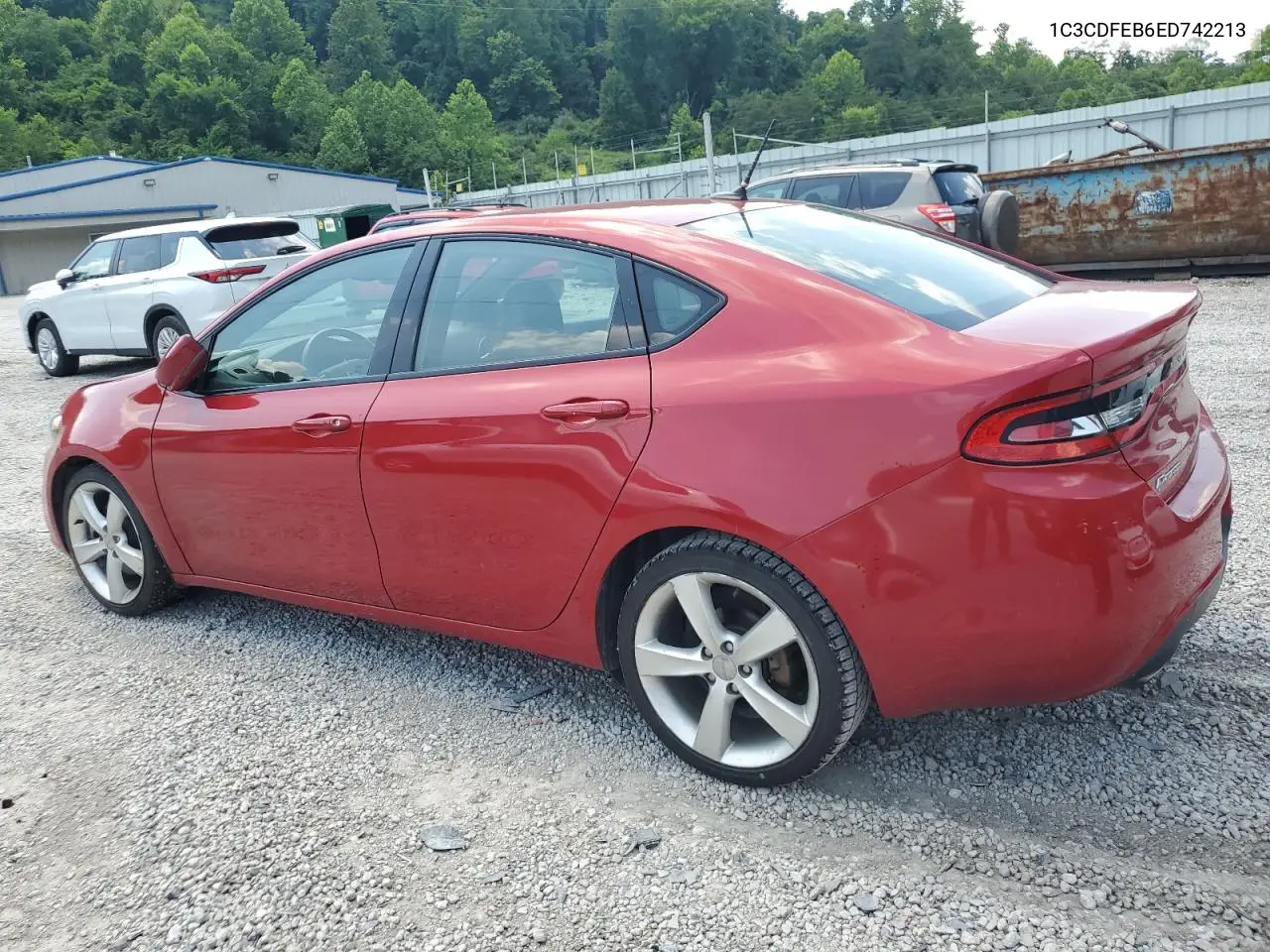 2014 Dodge Dart Gt VIN: 1C3CDFEB6ED742213 Lot: 62150985