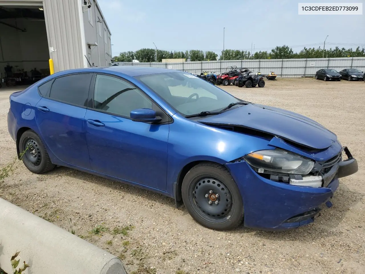 2014 Dodge Dart Gt VIN: 1C3CDFEB2ED773099 Lot: 62374015