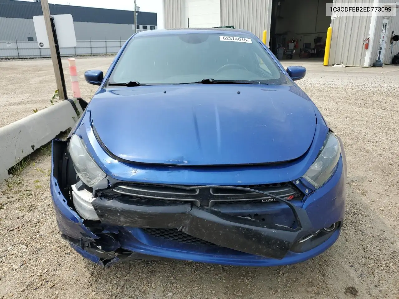 2014 Dodge Dart Gt VIN: 1C3CDFEB2ED773099 Lot: 62374015