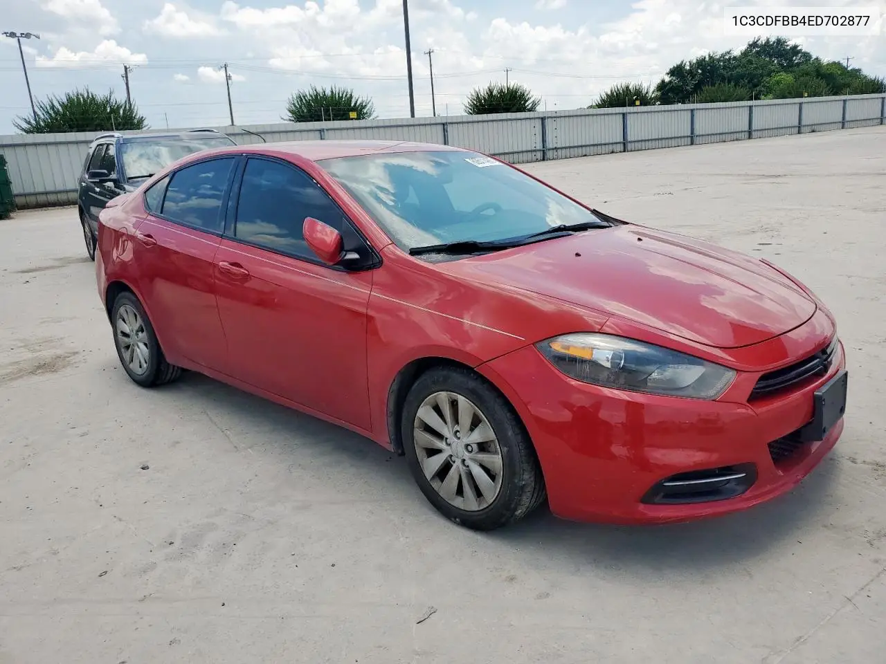 2014 Dodge Dart Sxt VIN: 1C3CDFBB4ED702877 Lot: 62611485