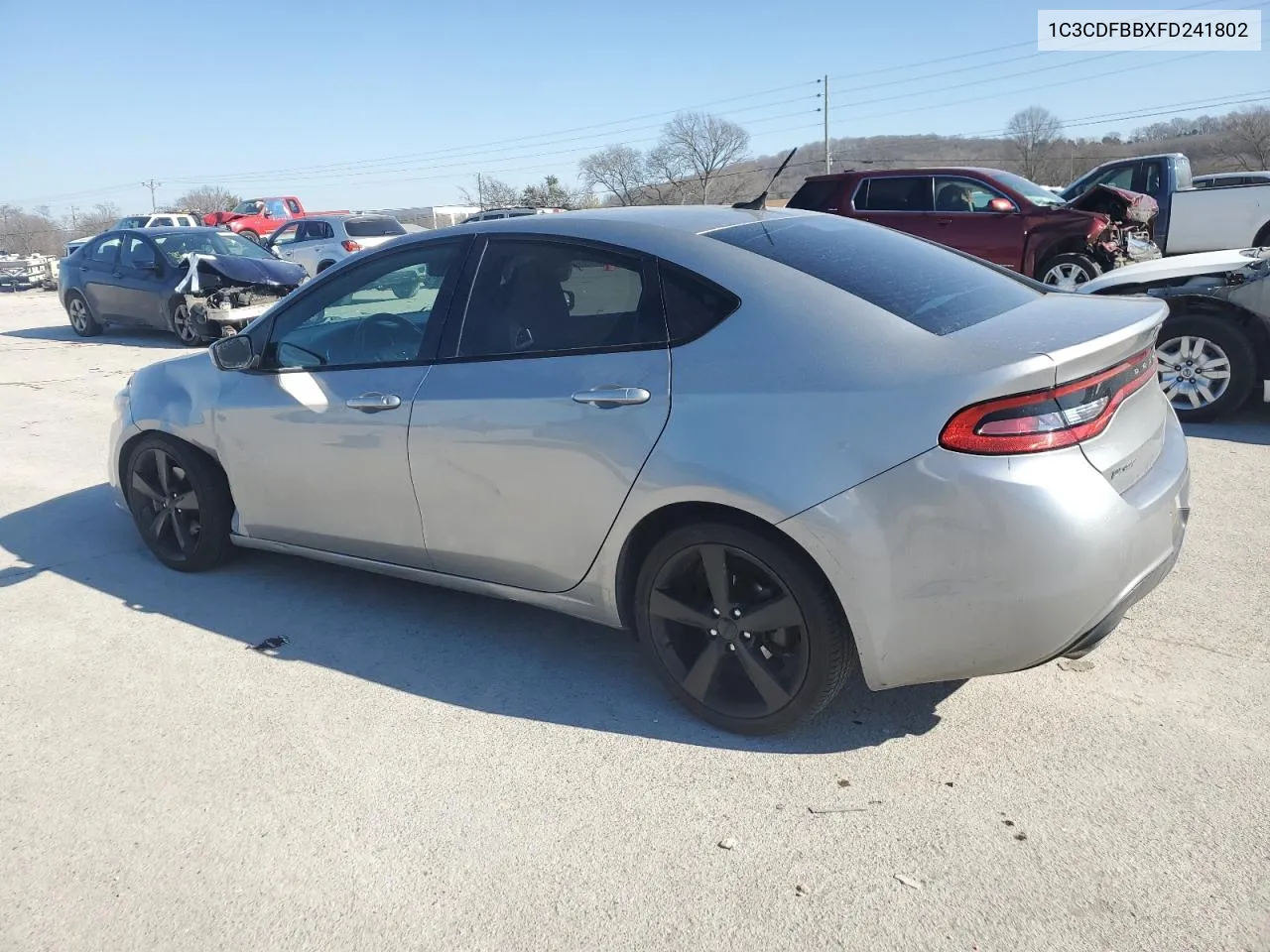 2015 Dodge Dart Sxt VIN: 1C3CDFBBXFD241802 Lot: 42680495