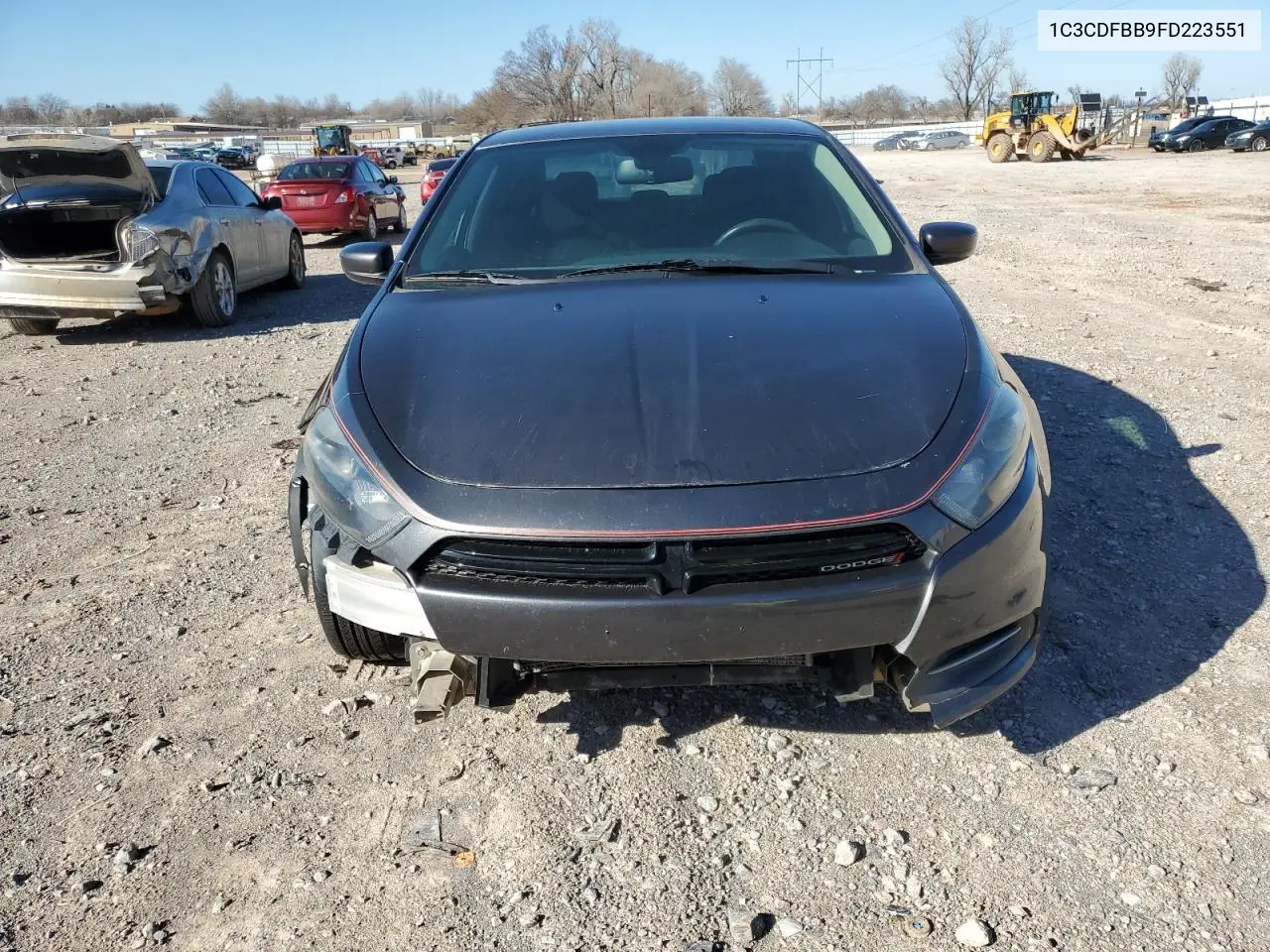 2015 Dodge Dart Sxt VIN: 1C3CDFBB9FD223551 Lot: 48419175