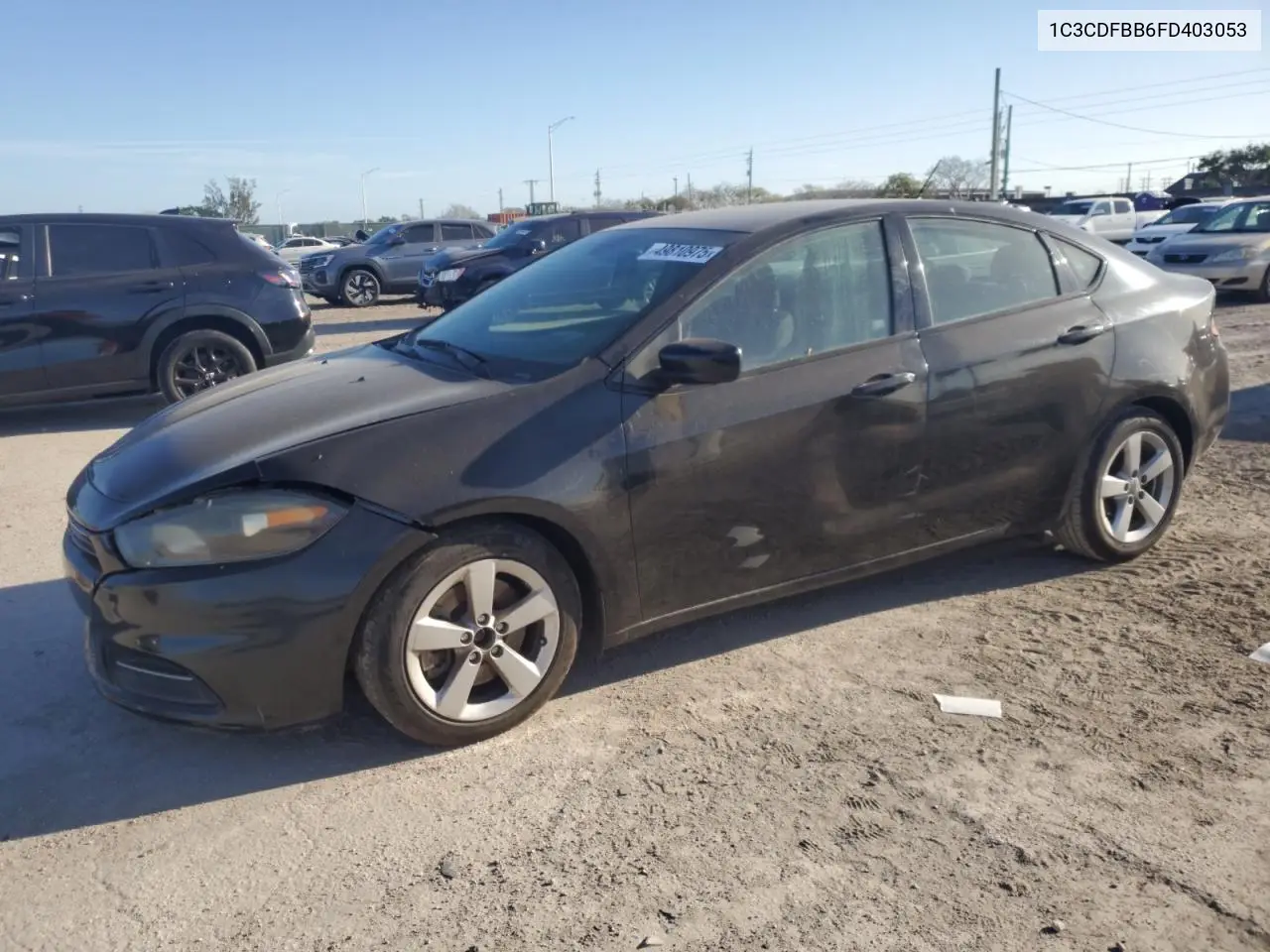 2015 Dodge Dart Sxt VIN: 1C3CDFBB6FD403053 Lot: 49810975